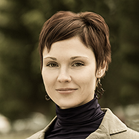 On the photo: Elena Labetskaya